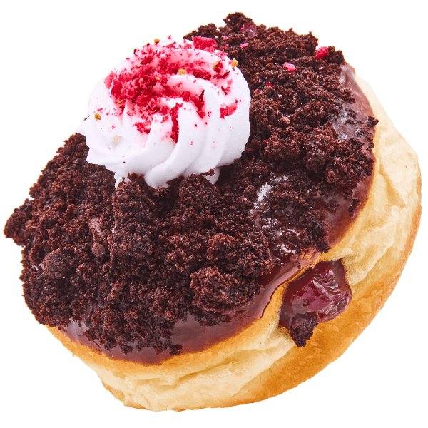 Schwarzwälder Kirsch donut