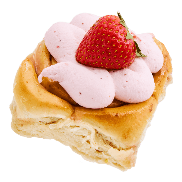 Strawberry Bun donut