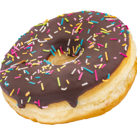 Choc Sprinkles donut