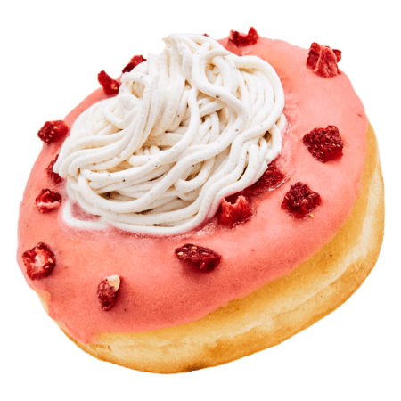 Spaghetti Eis donut