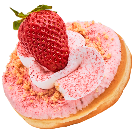 Strawberry Cream Cake donut