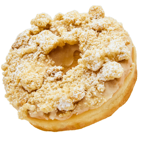 Vanillekipferl donut