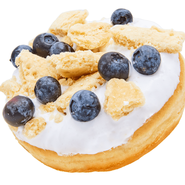 Blueberry Lemon Cheesecake donut