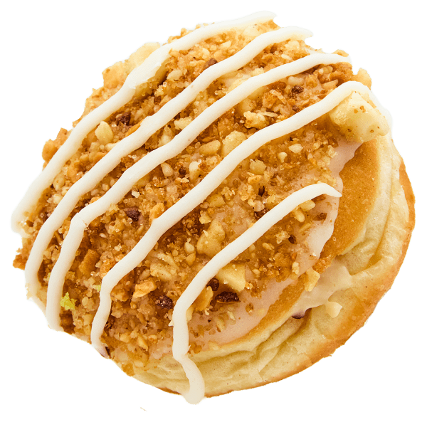 Macadamia White Choc donut