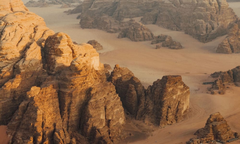 AlUla desert in Saudi Arabia