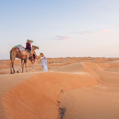 Glamping in the Wahiba Desert