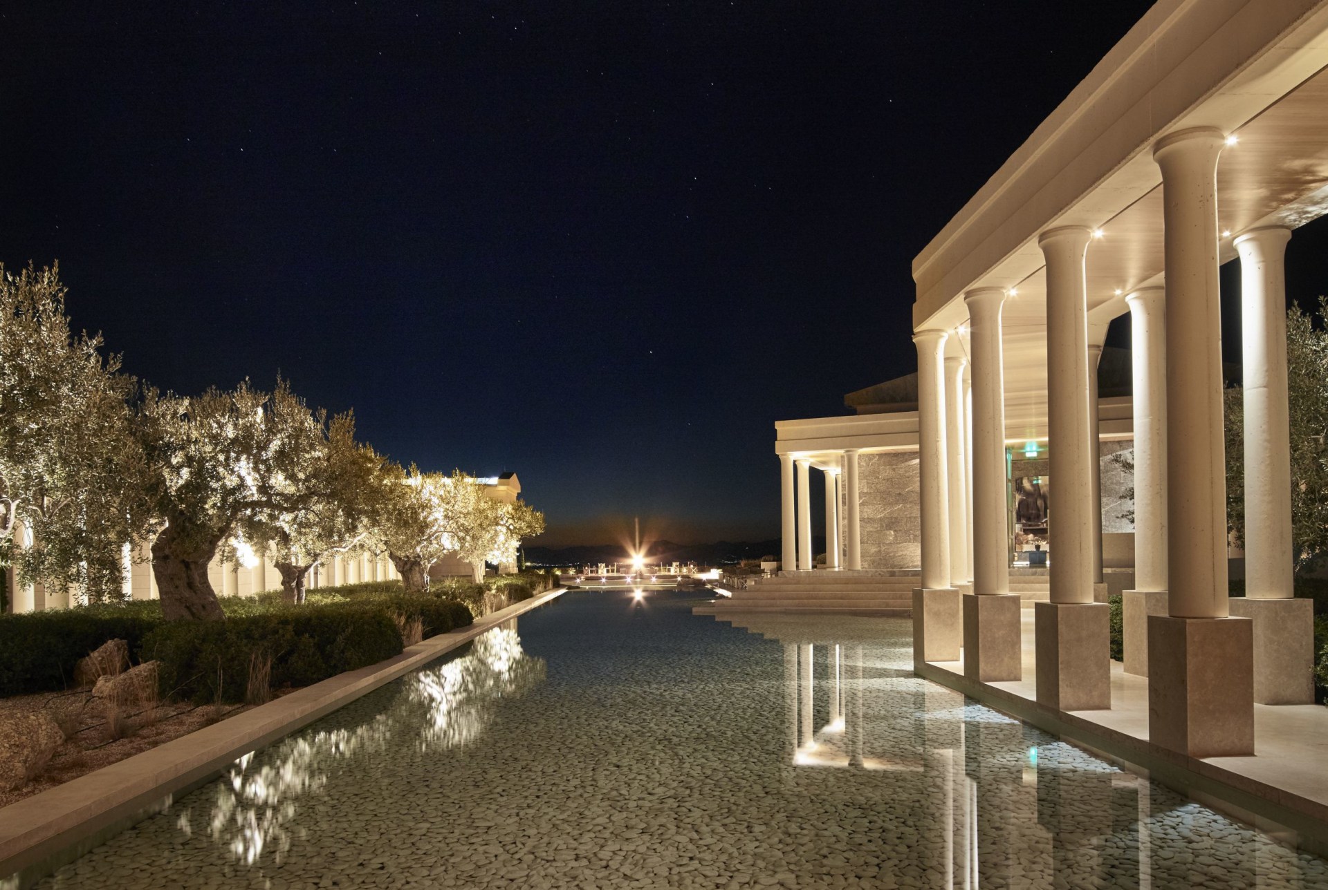 Außenfassade von Amanzoe