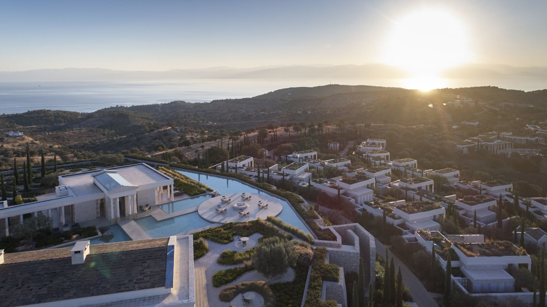 Außenfassade von Amanzoe