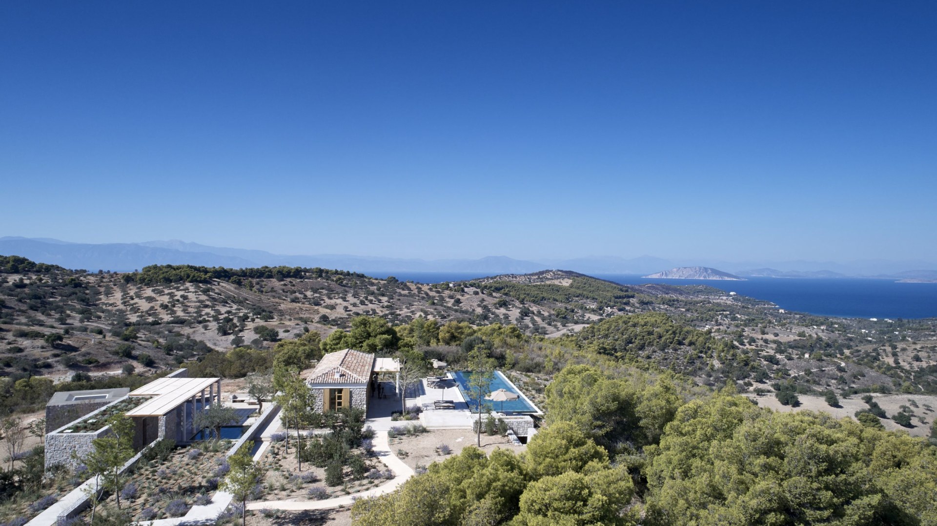 Außenfassade von Amanzoe