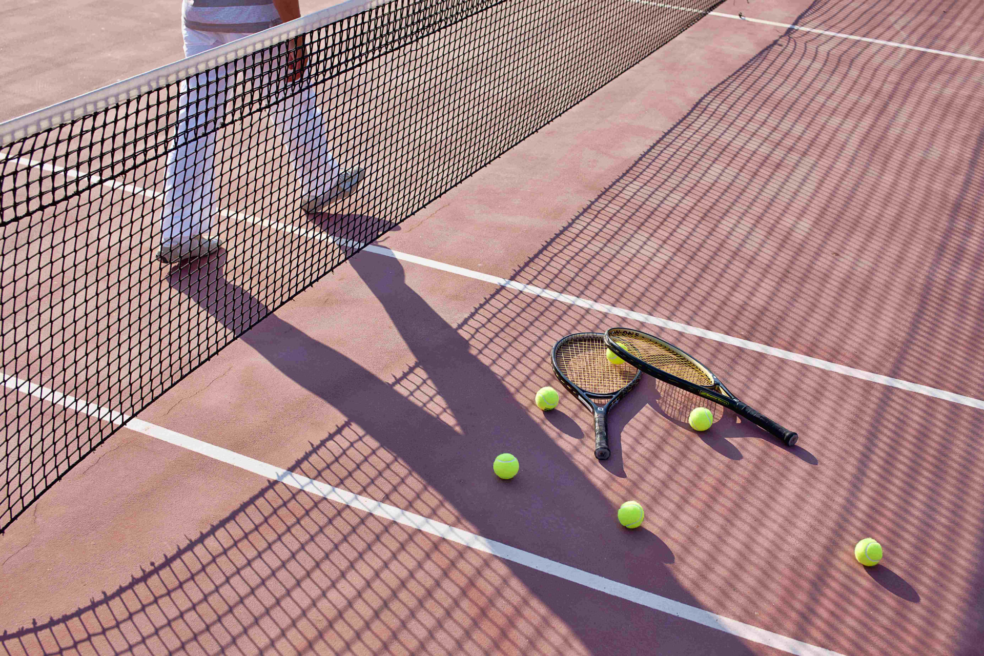 Tennisplatz des Anemi Folegandros Island