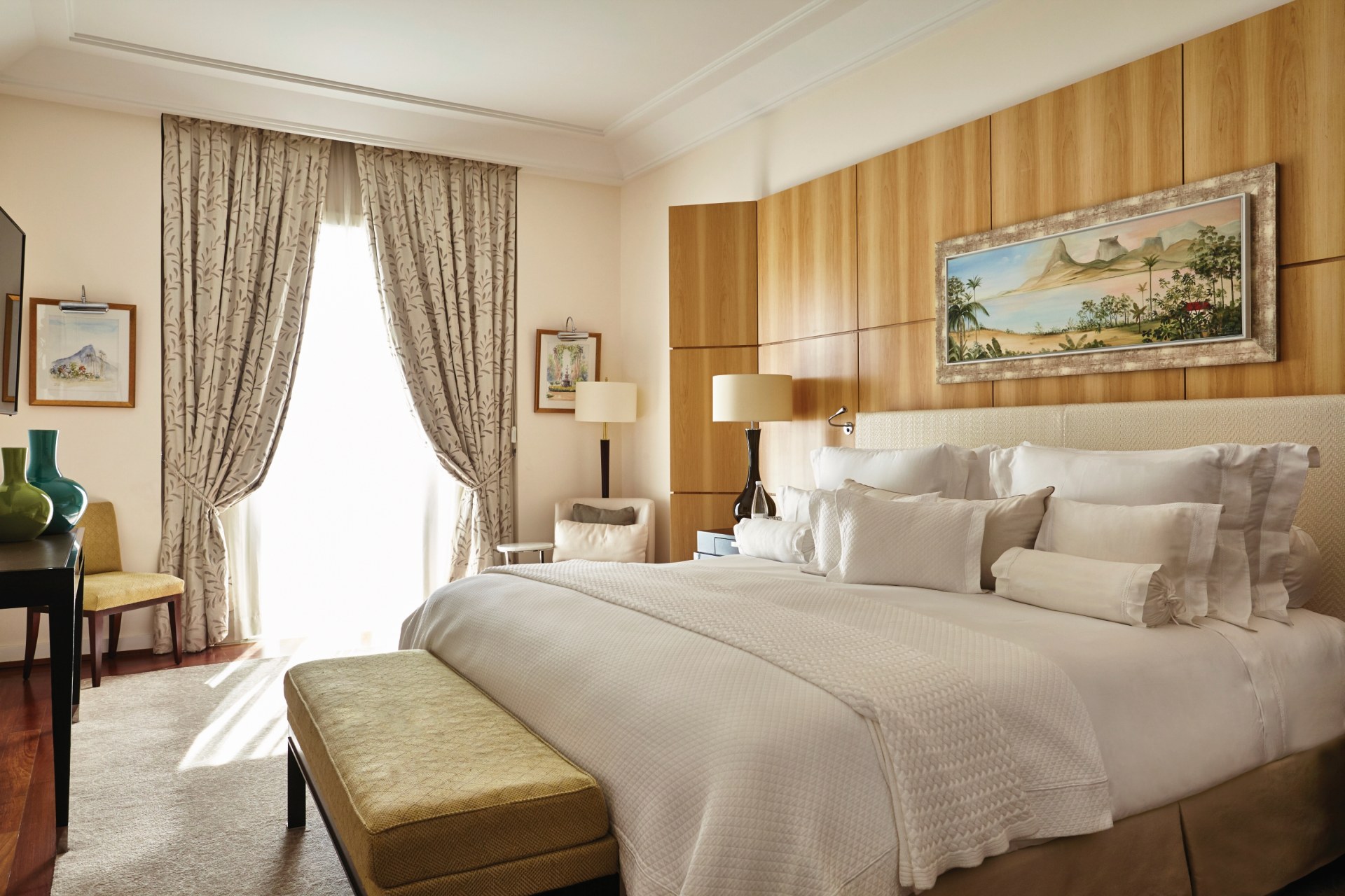 Schlafzimmer der Penthouse Suite