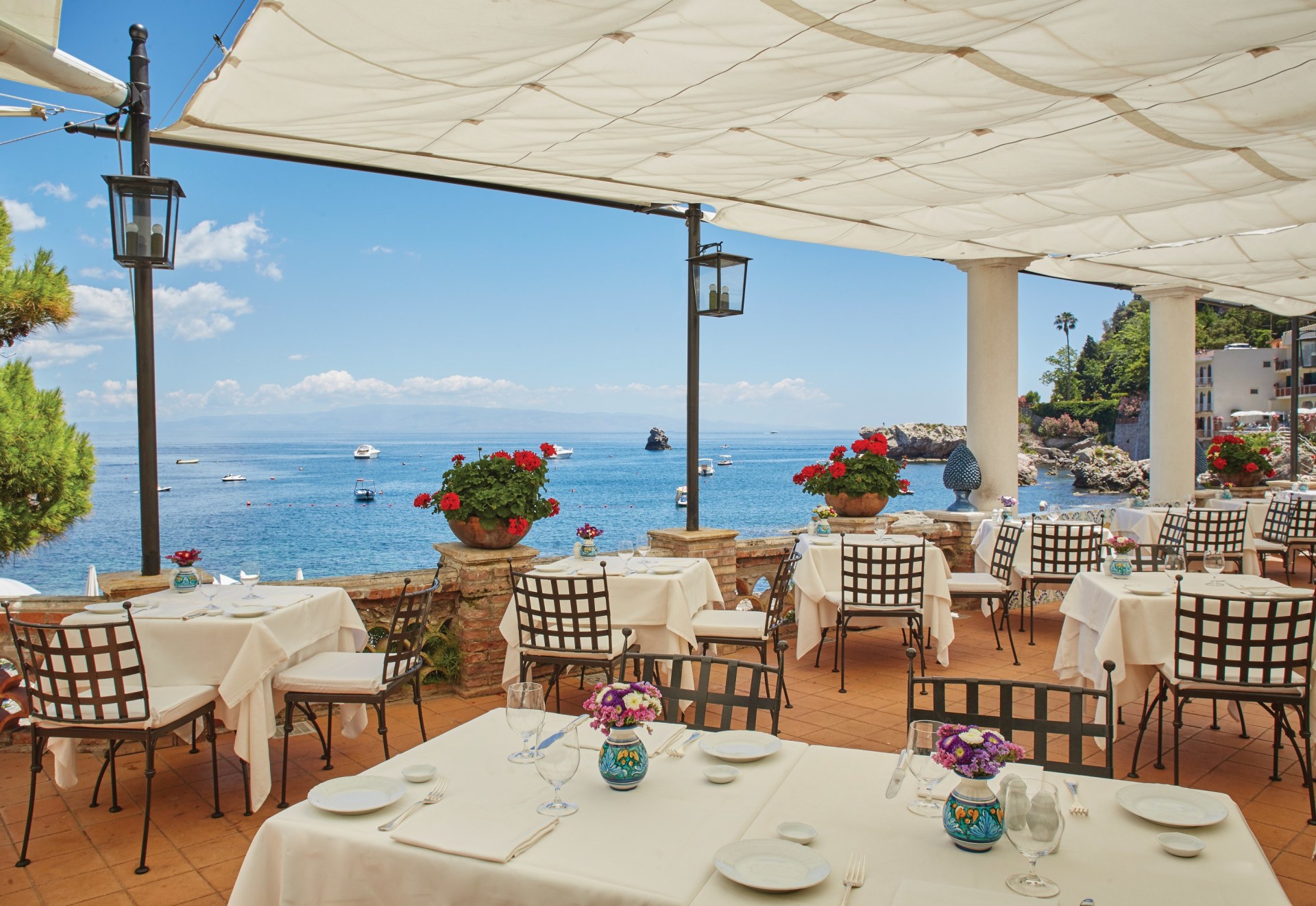 Terrasse des Restaurant