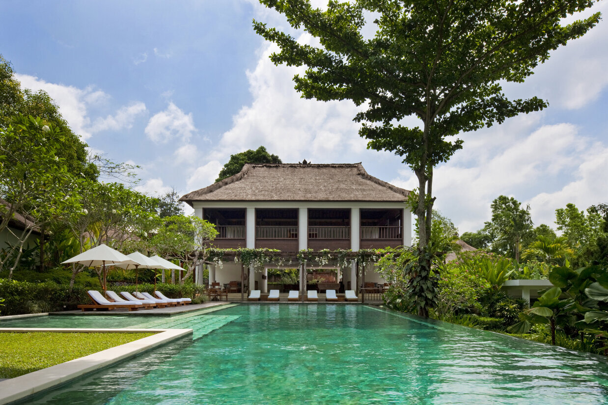 Poolansicht des Como Uma Ubud