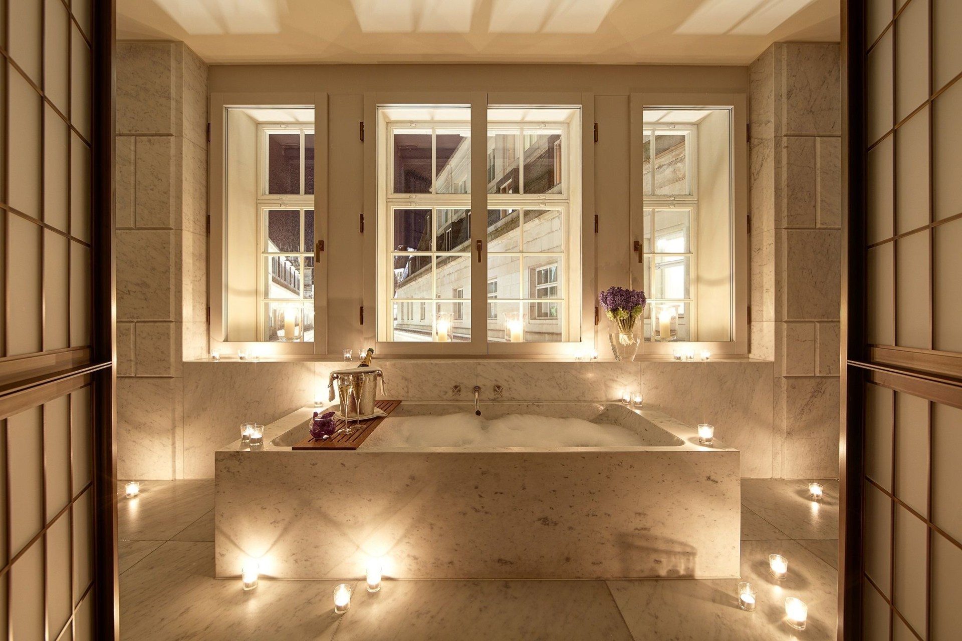 Badezimmer der Oscar Suite
