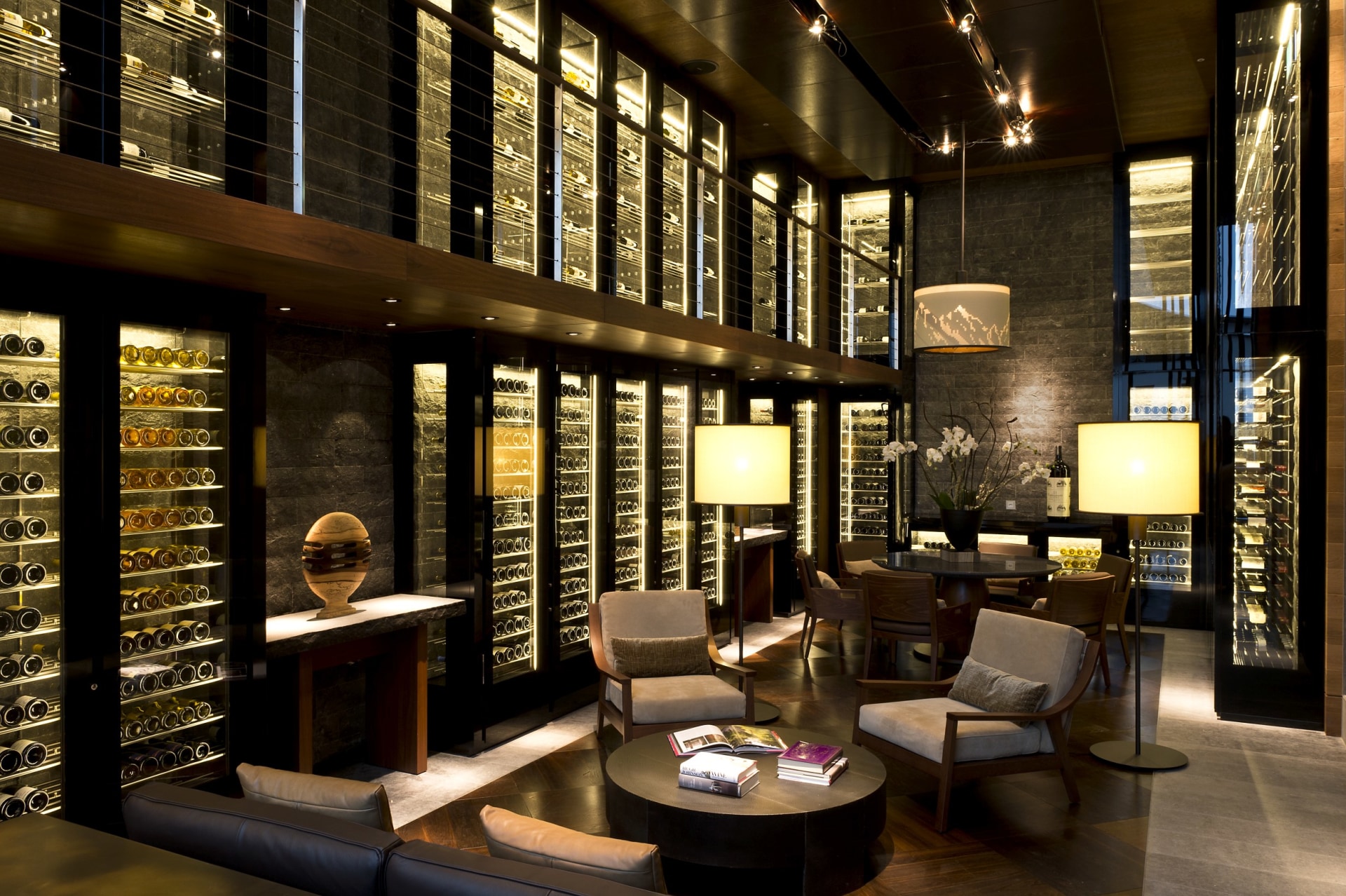 The Wine Library des Chedi Andermatt