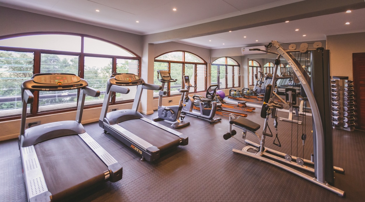 Fitnessstudio der Chobe Game Lodge