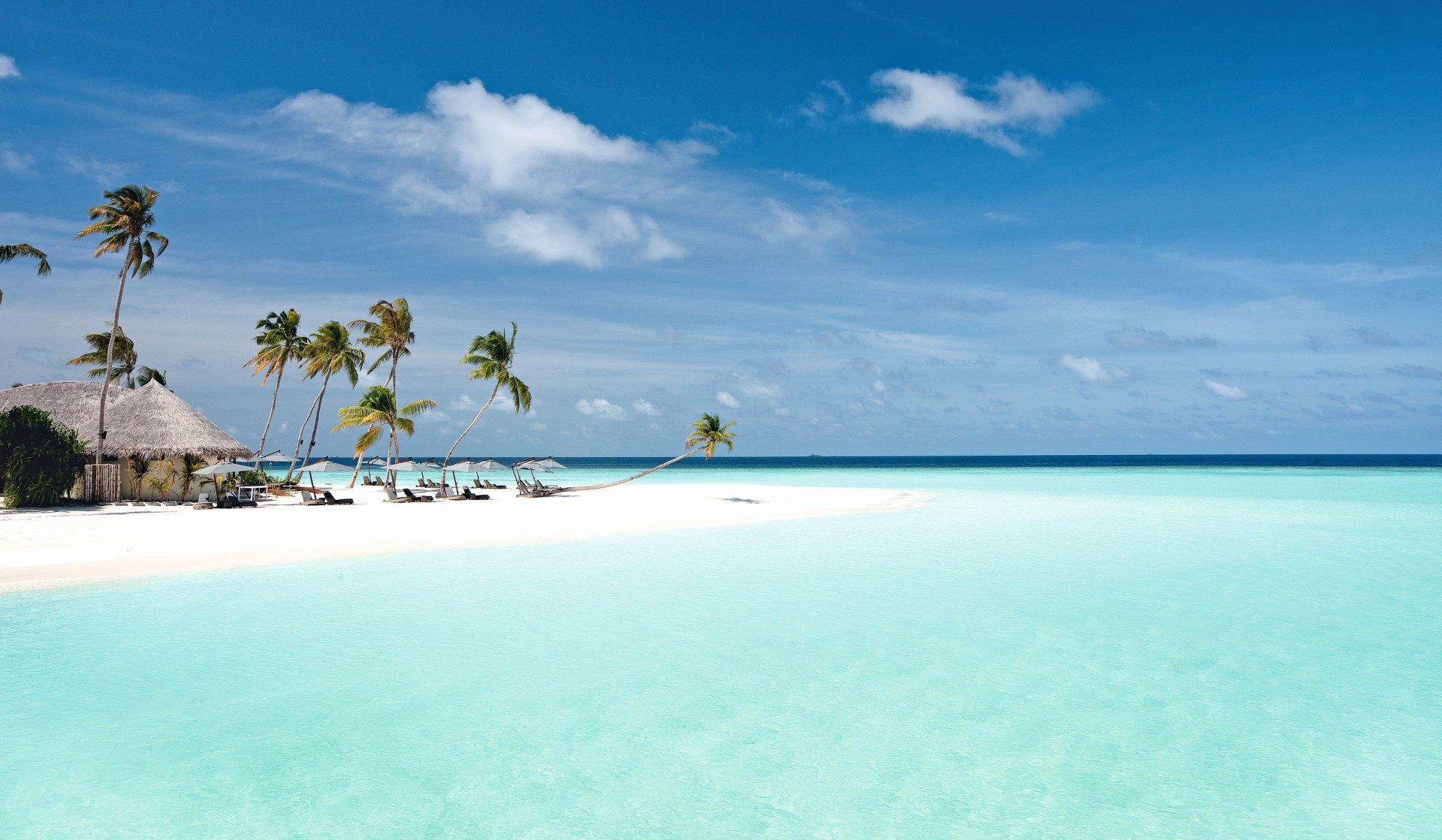 Strand und Meer des Constance Halaveli