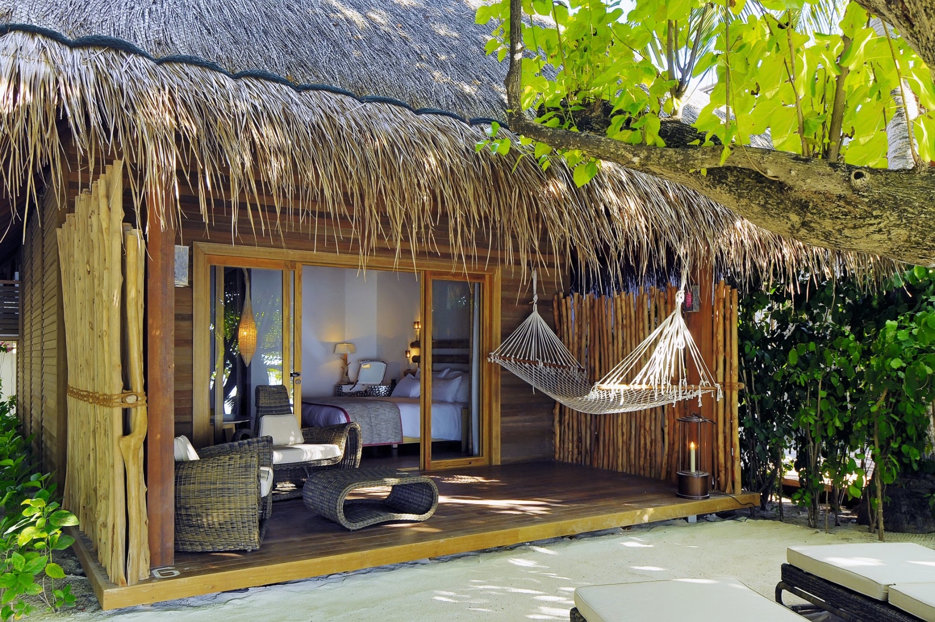 Strand Villa von Außen