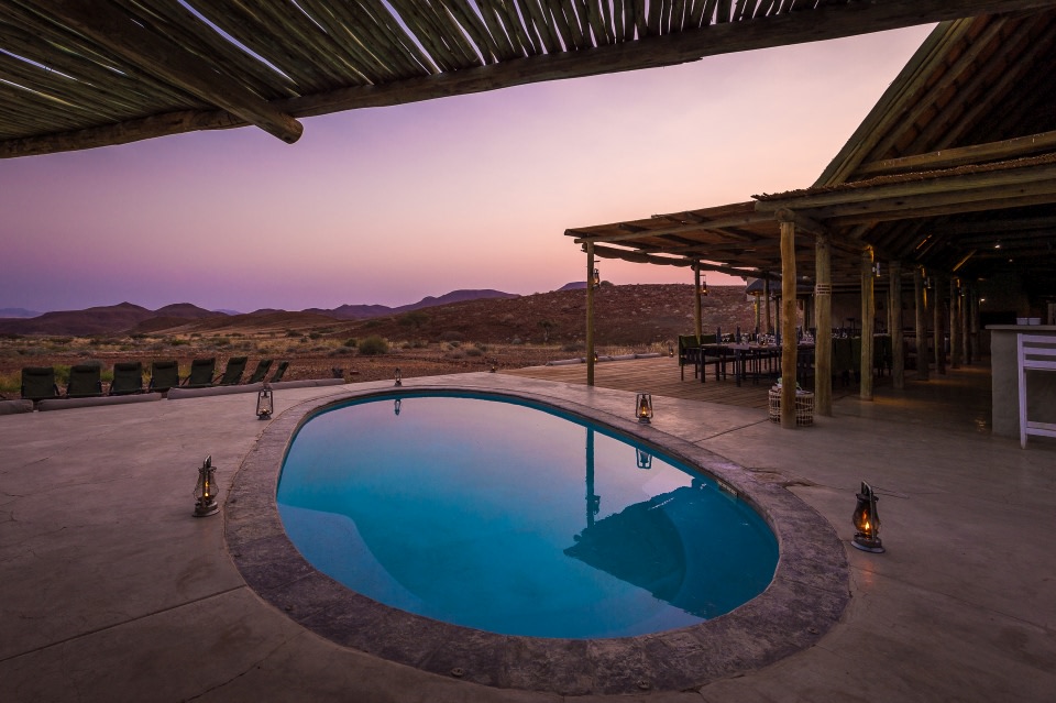 Swimmingpool des Damaraland Camp