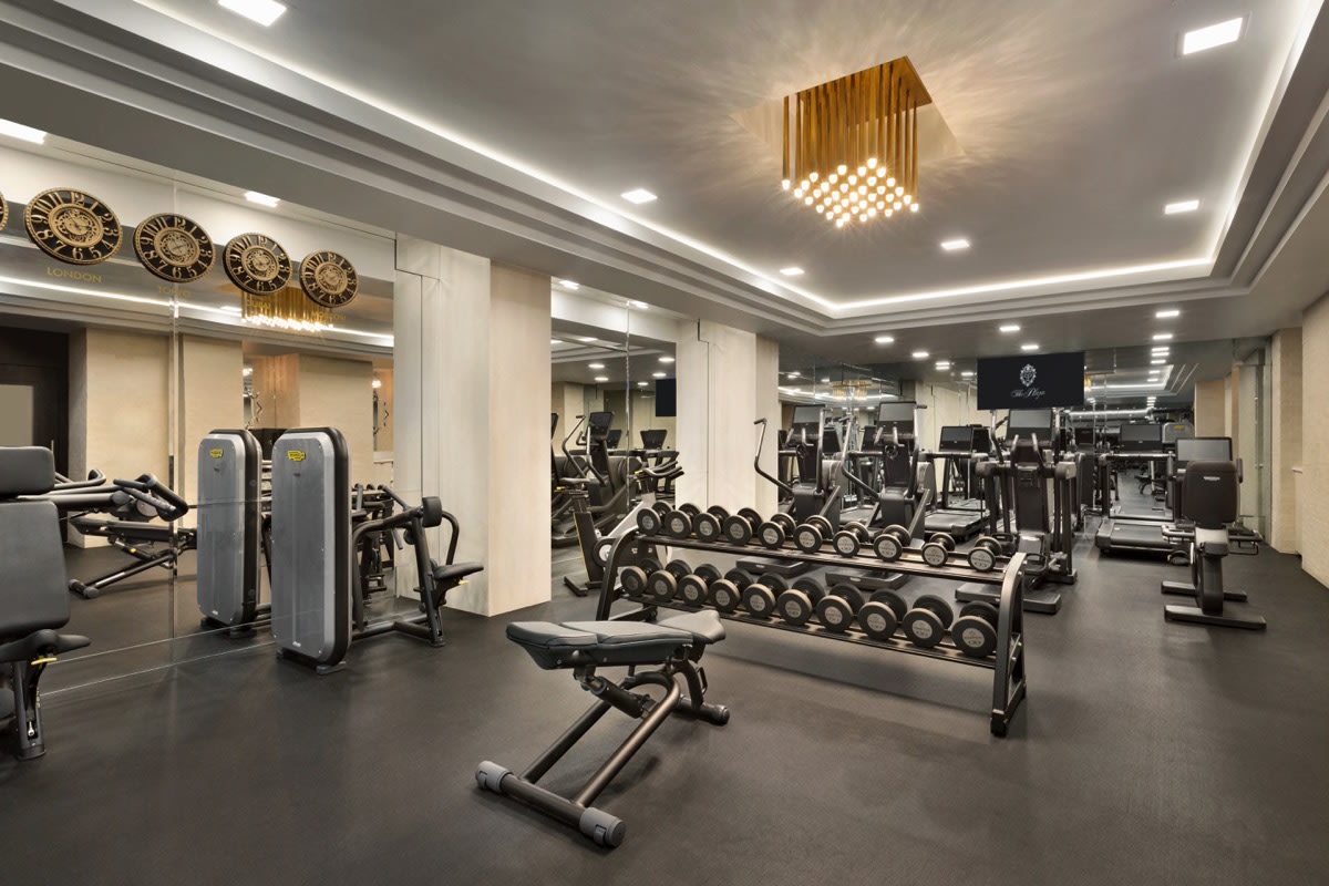 Fitness Center des The Plaza New York