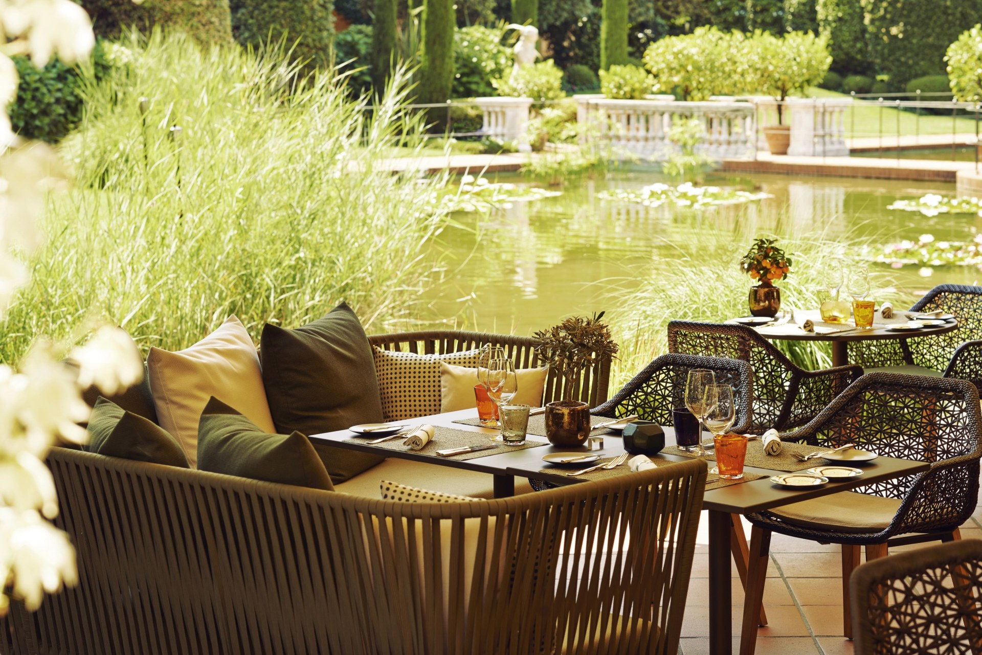 Hide-Seek-Restaurant Terrasse des Giardino Ascona 