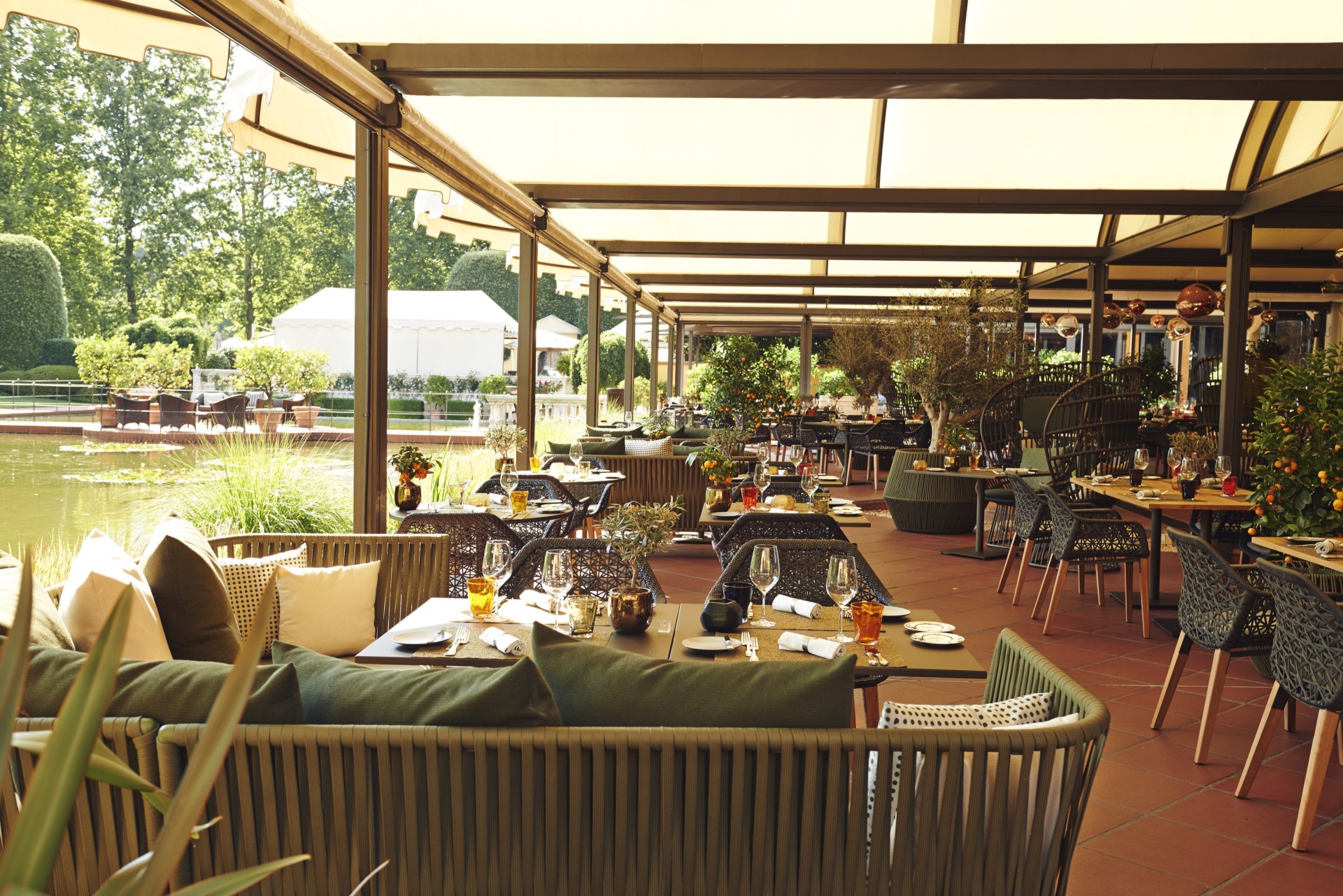 Hide-Seek-Restaurant Terrasse des Giardino Ascona