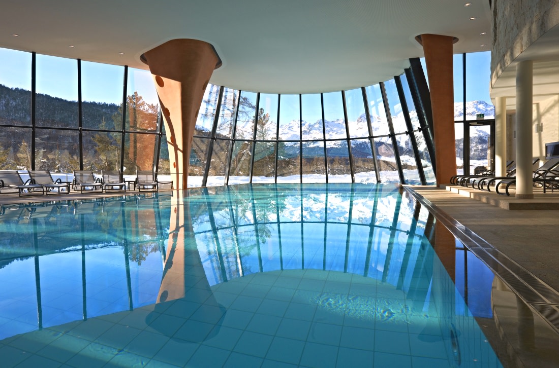 Pool des Grand Hotel Kronenhof