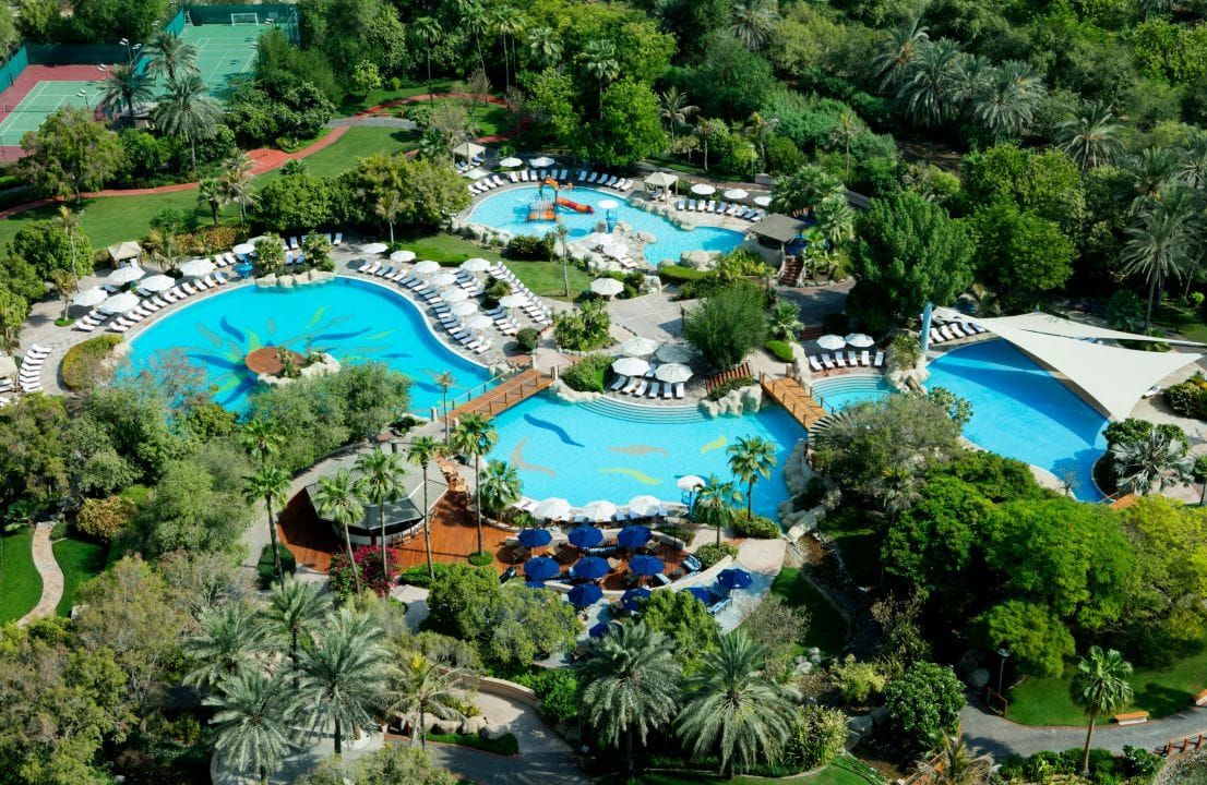 Poolanlage des Grand Hyatt Dubai
