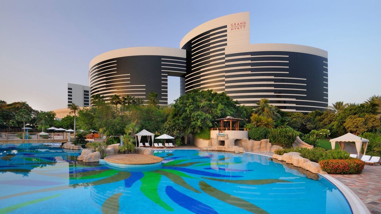 Aussenansicht des Grand Hyatt Dubai