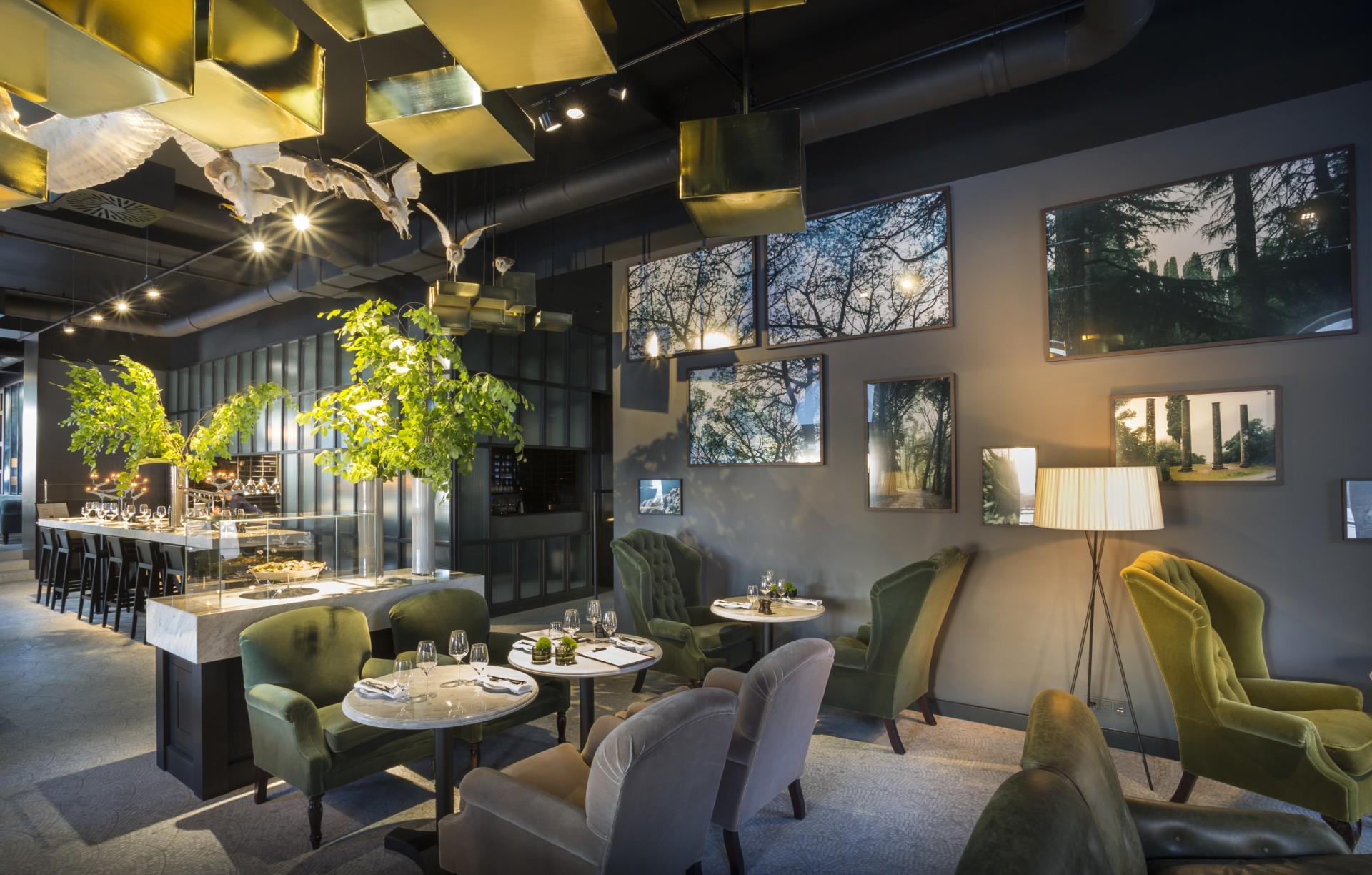 Innenbereich der Brasserie