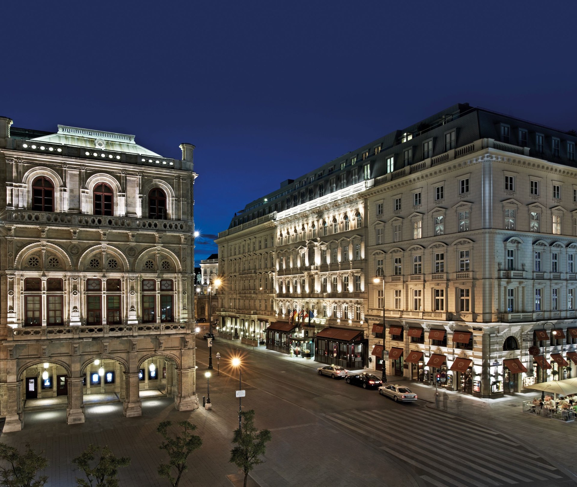 Gebaeudeansicht des Sacher