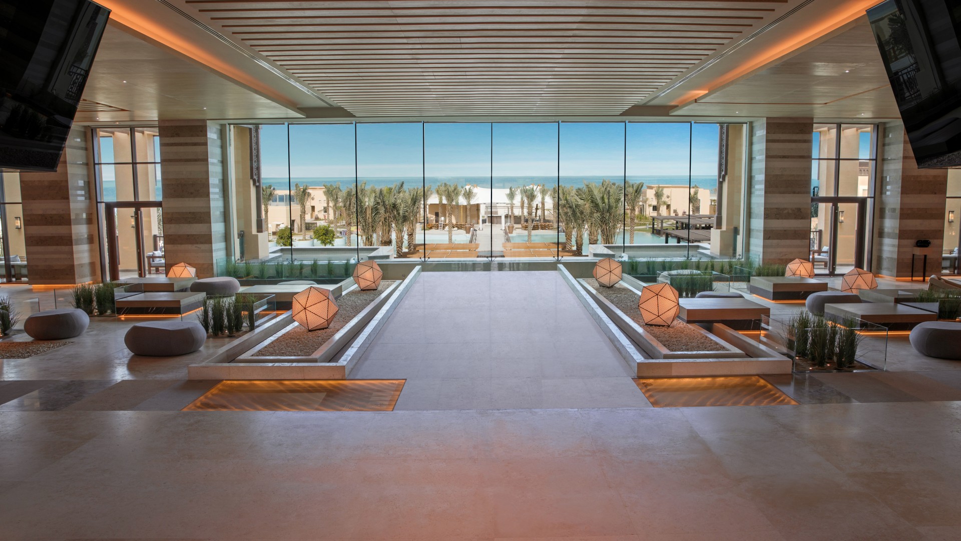 Eingangsbereich des Saadiyat Rotana Resort