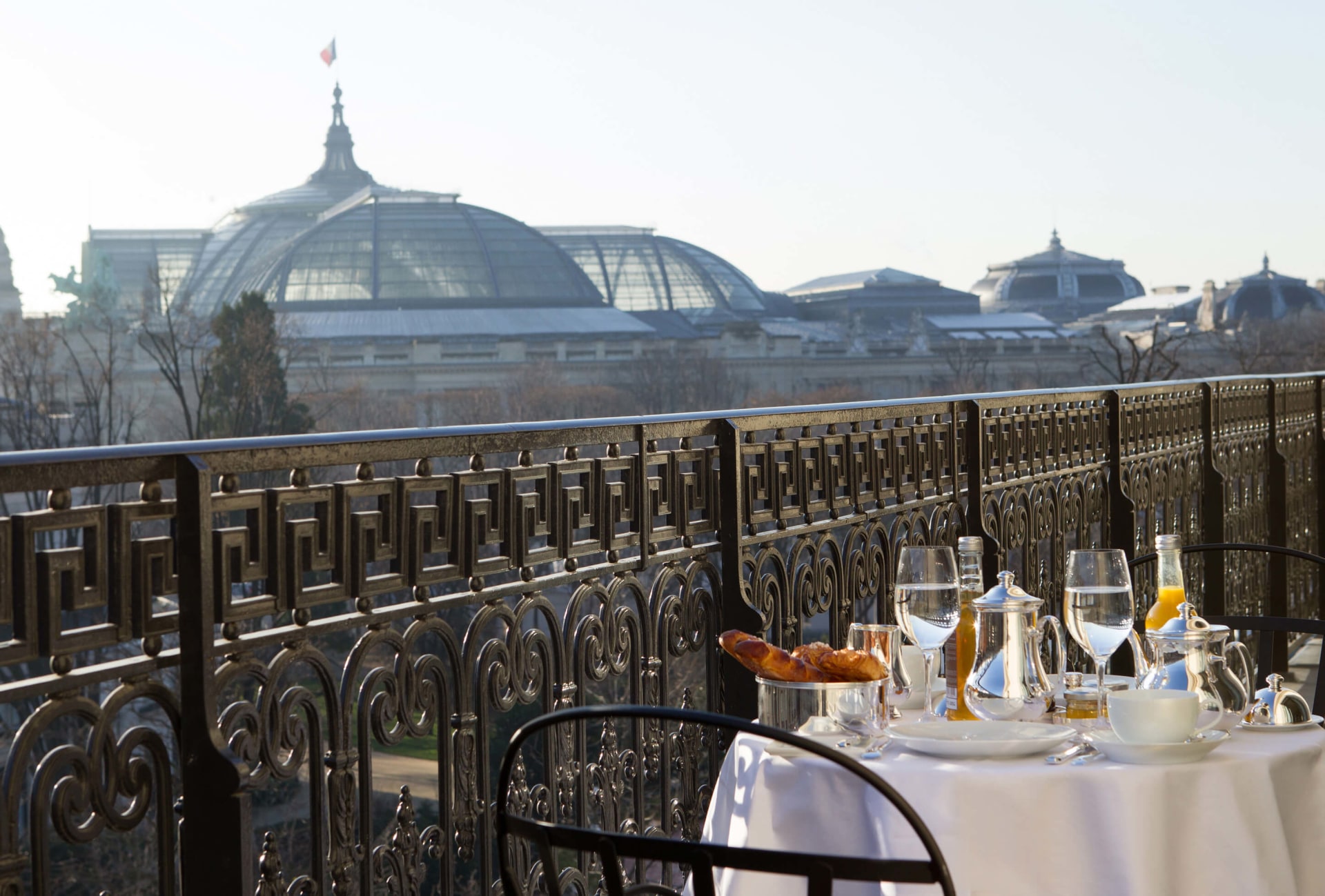 Terrasse des Hotels 