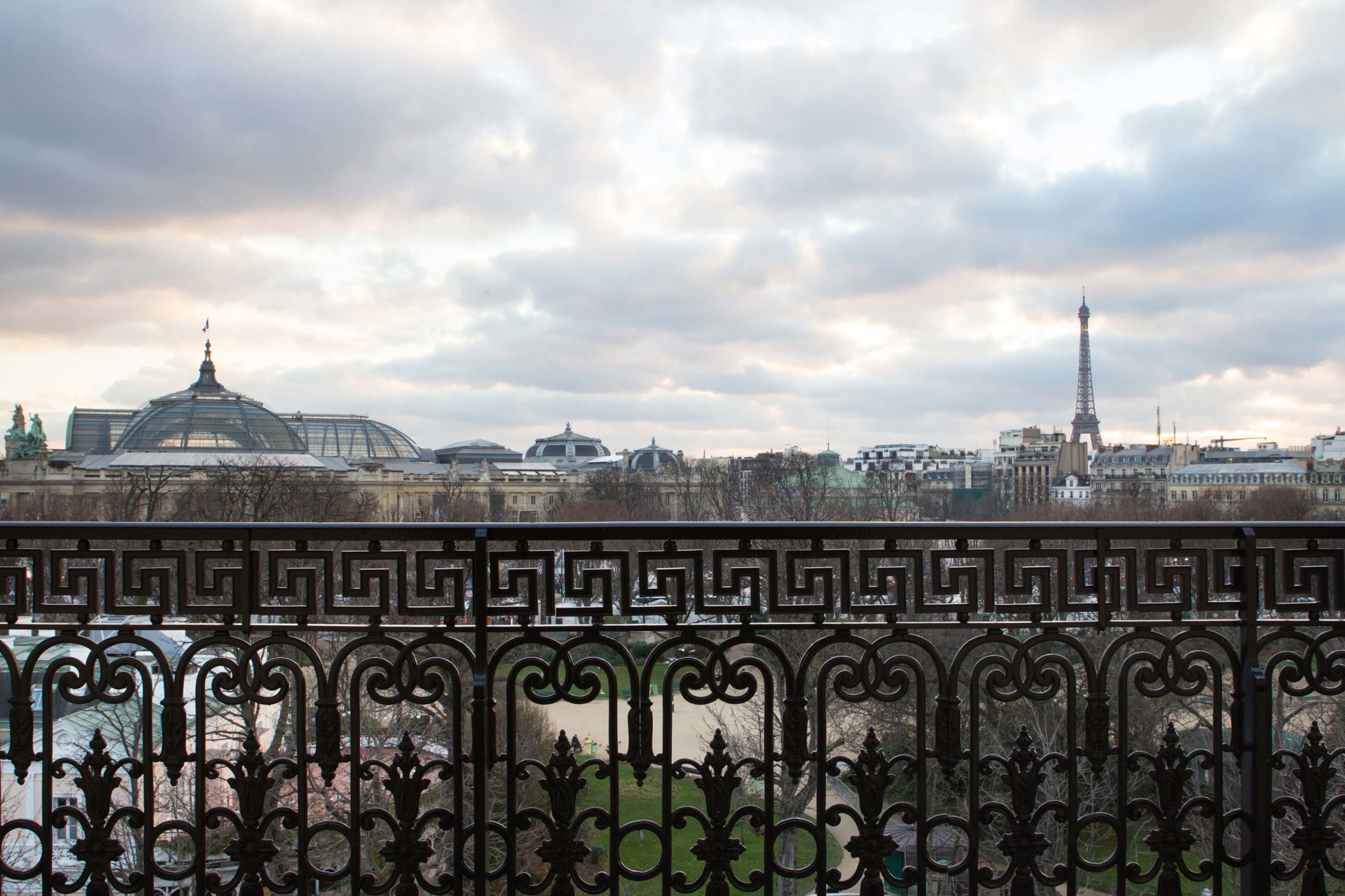 Ausblick der Terrasse