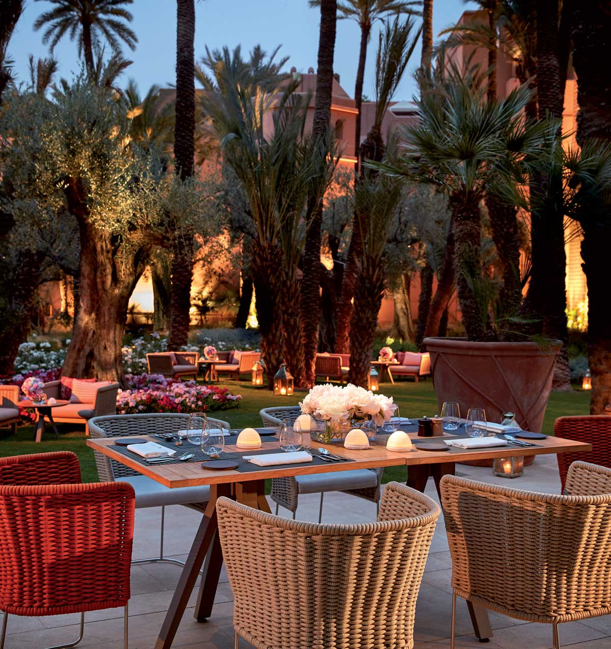 Terrasse des Le Jardin Restaurant