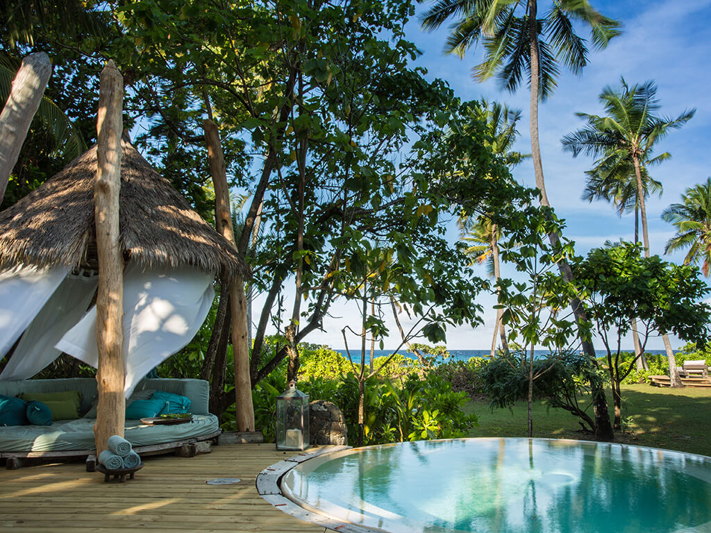 Pool auf North Island