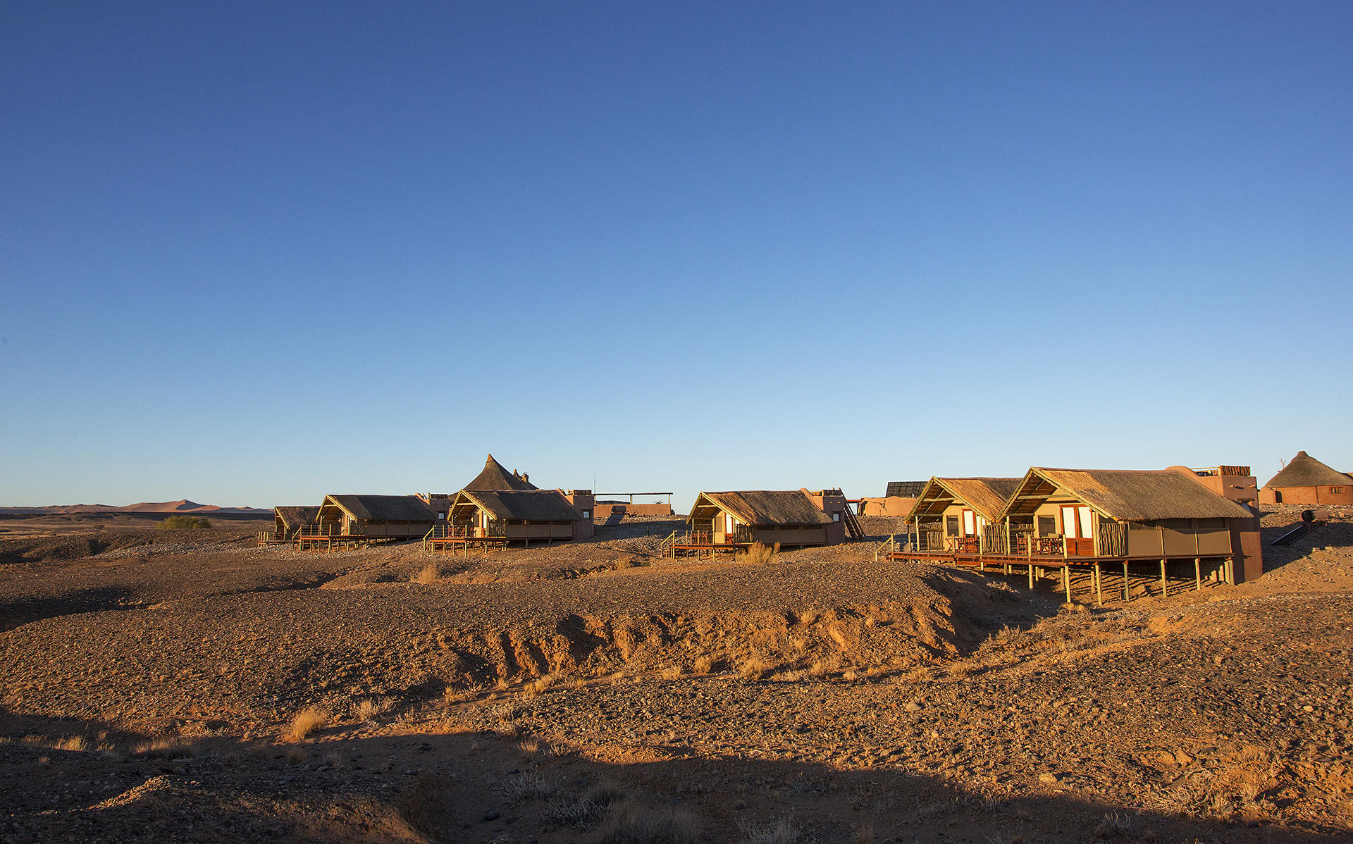 Lage der Kulala Desert Lodge