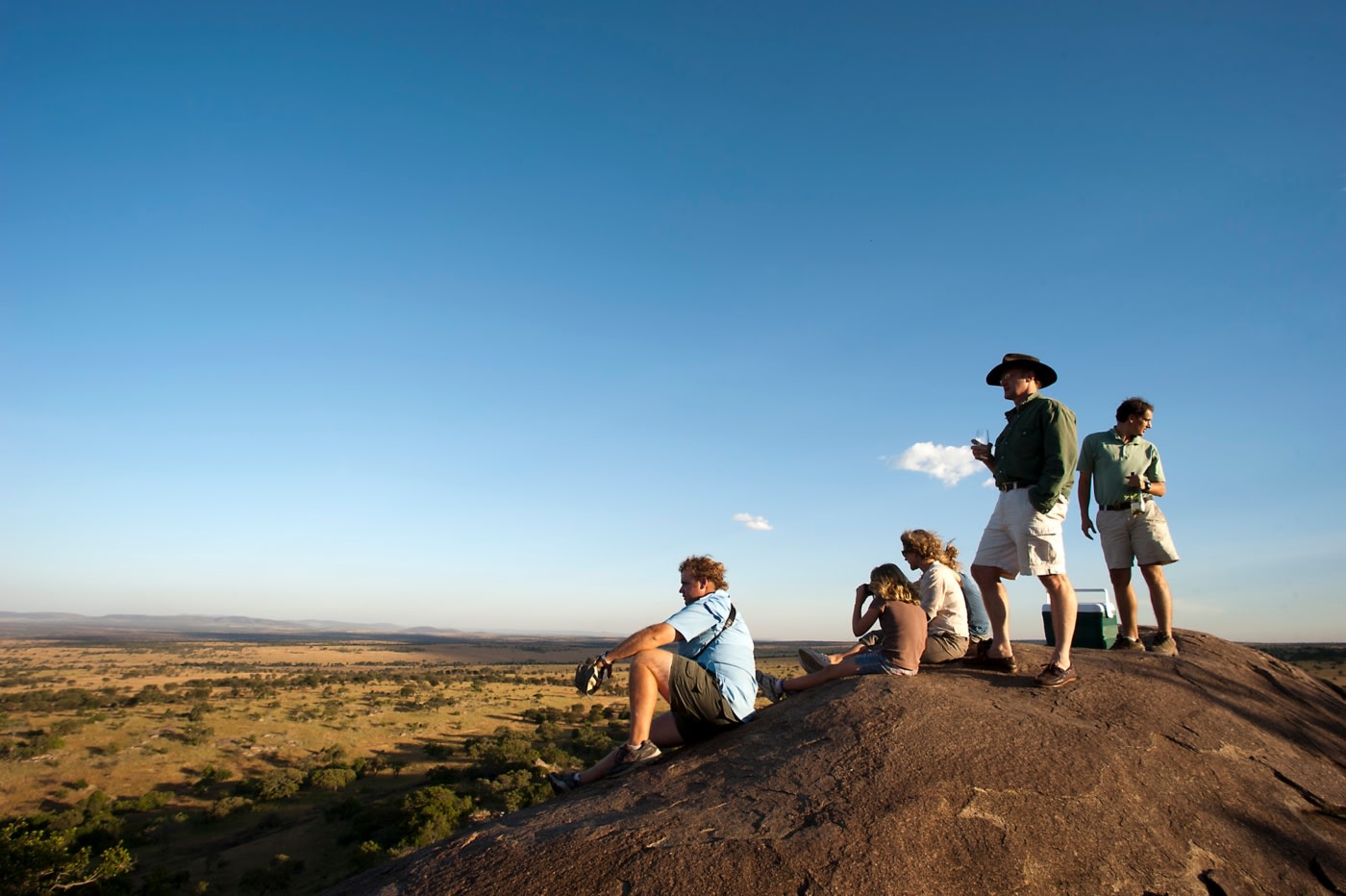 Buschwanderung in der Serengeti