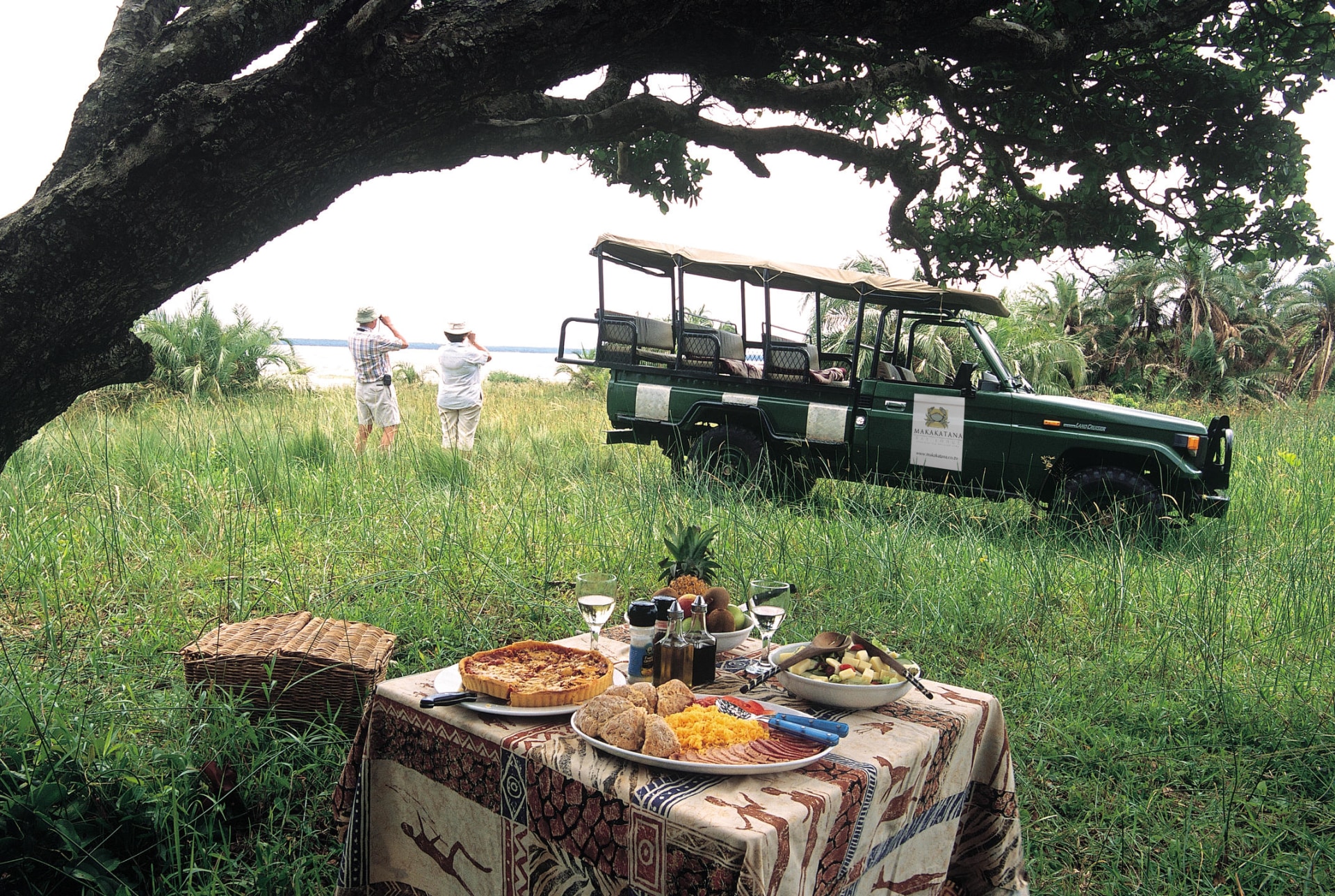 Picknick der Makakatana Bay Lodge