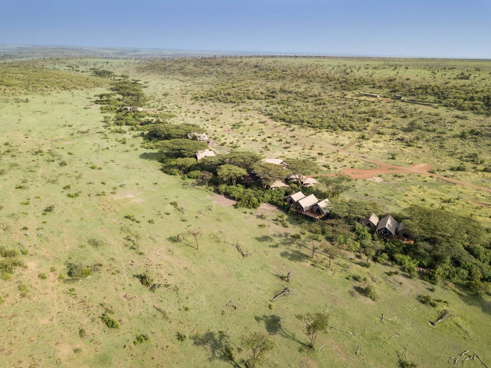 Lage des Mara Nyika Camp in der Masai Mara in Kenia