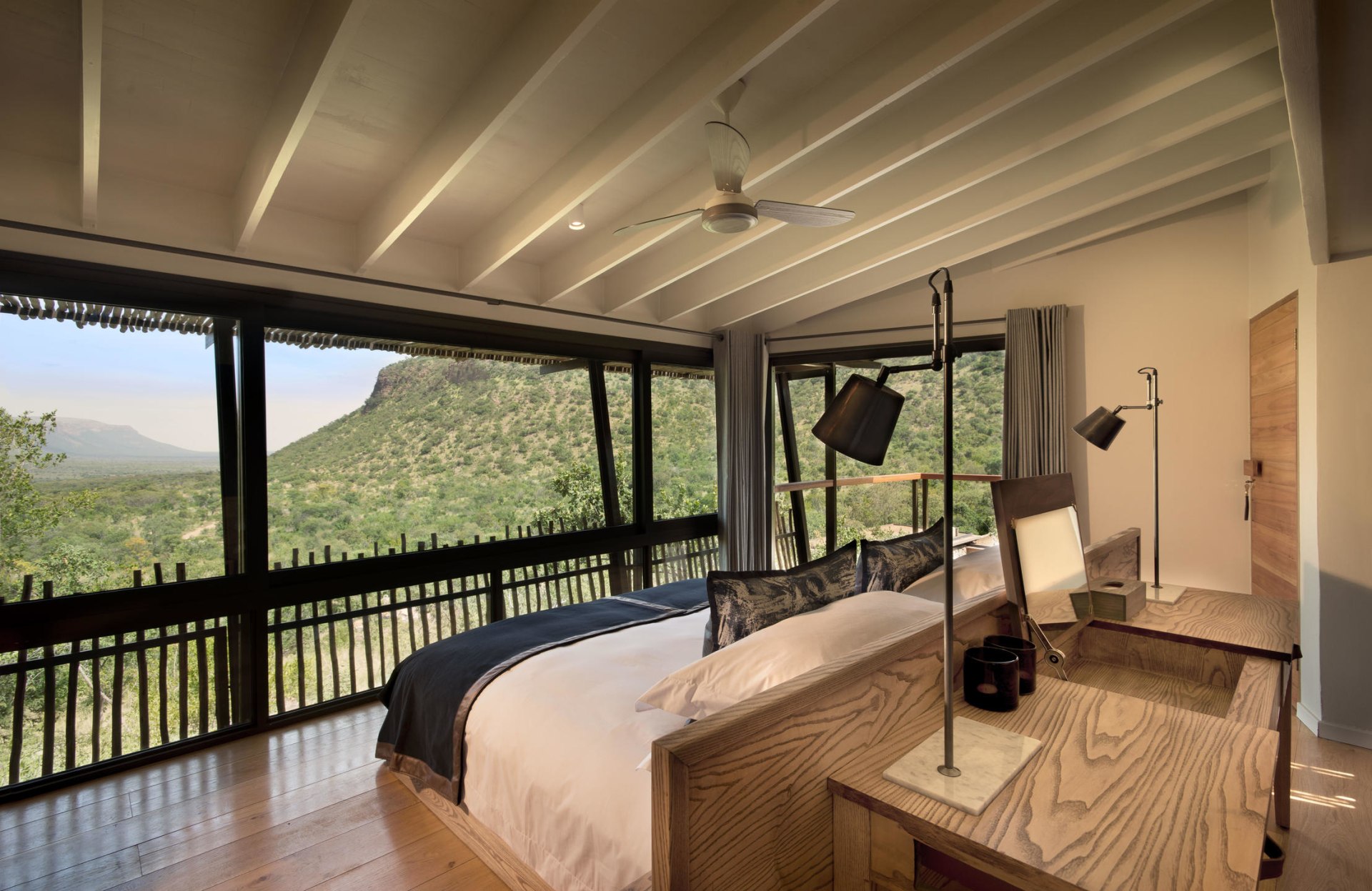 Suite Aussenansicht in der Marataba Mountain Lodge