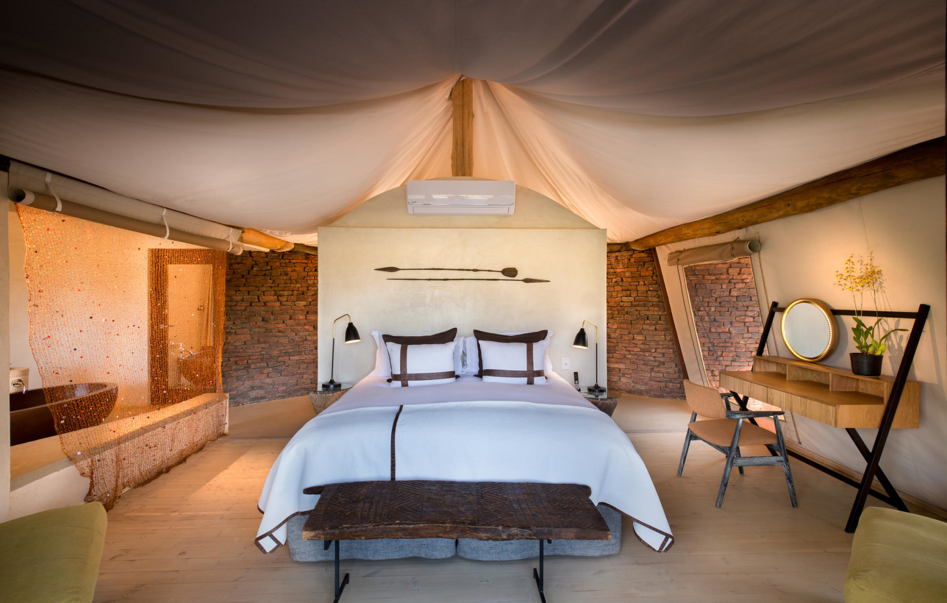 Luxury Tent der Marataba Safari Lodge