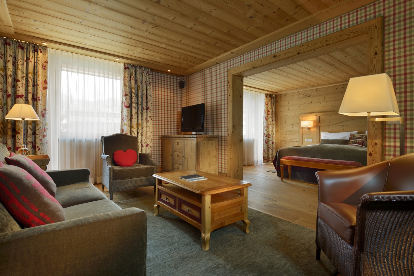 Chalet Lounge des Mont Cervin Palace