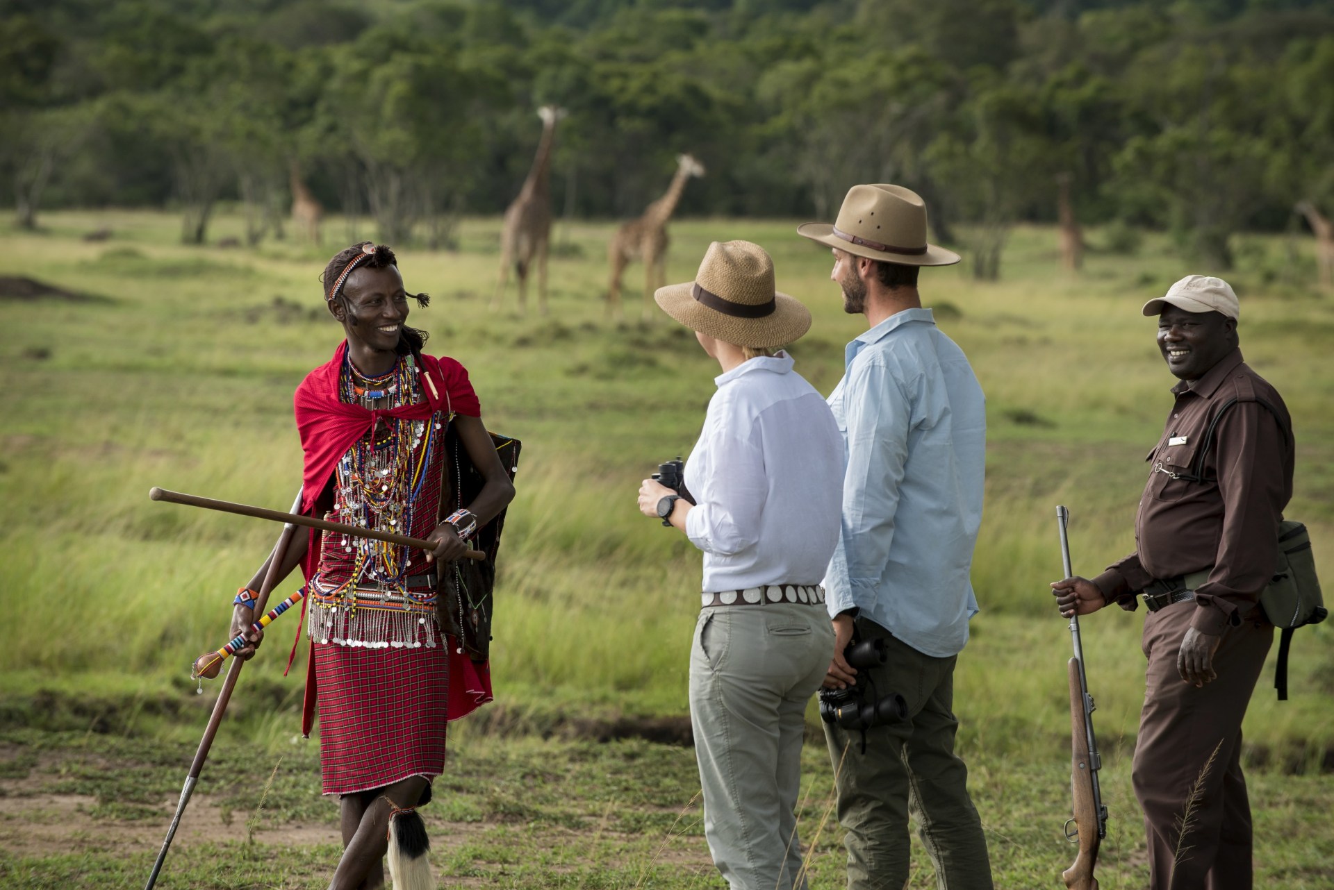 Naturwanderung nahe des andBeyond Kichwa Tembo