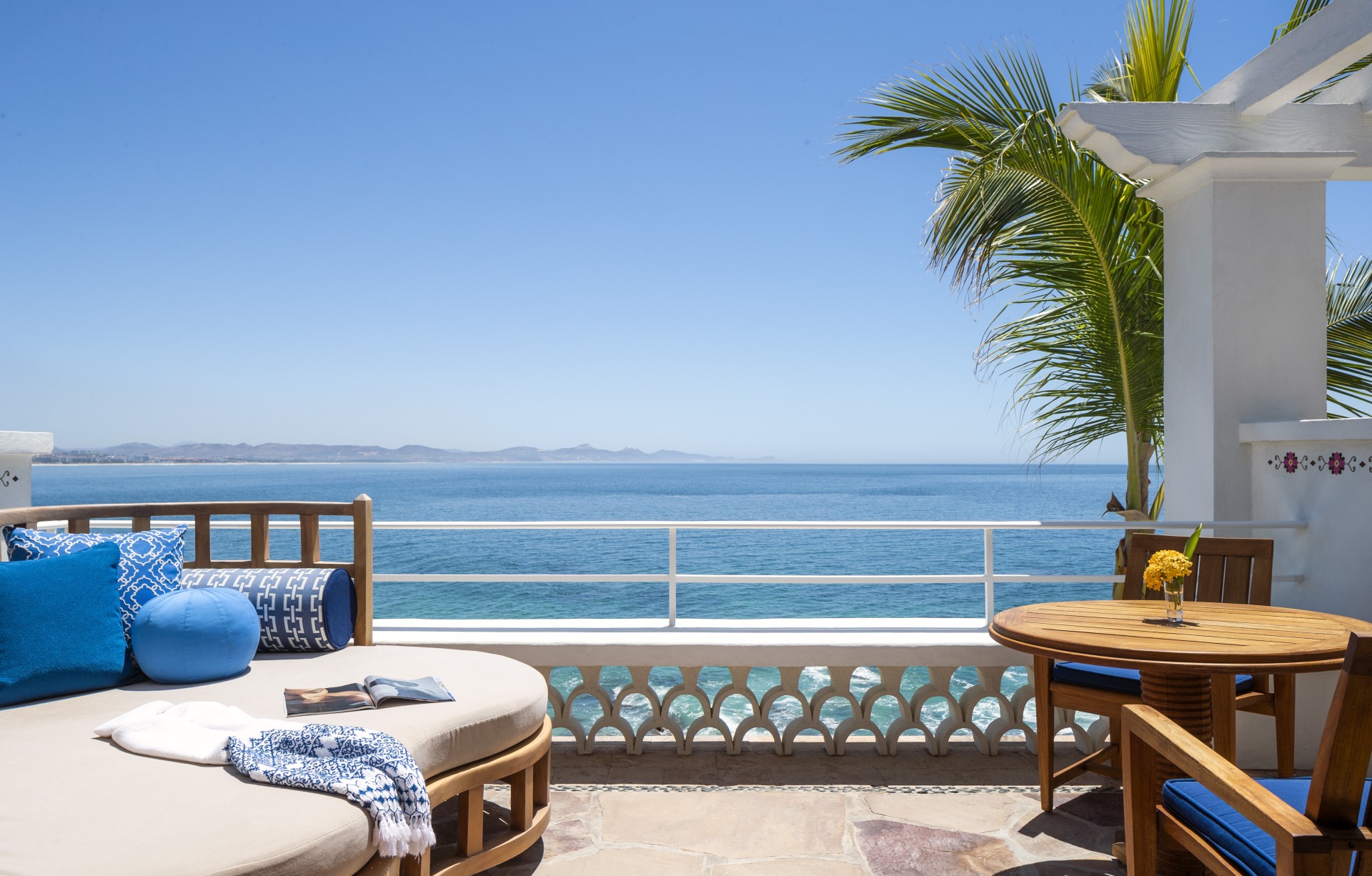 Ocean Front Zimmer Terrasse