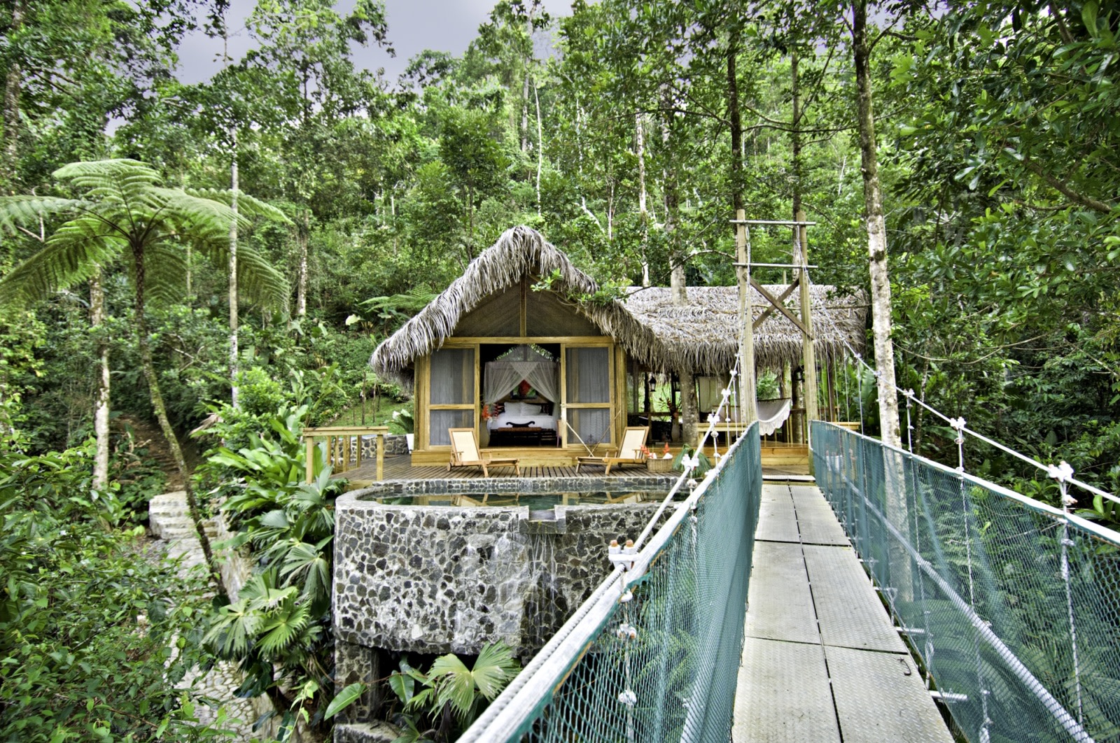 Außenansicht der Honeymoon Suite