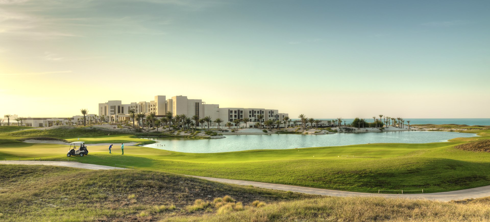 Golfplatz des Park Hyatt Abu Dhabi