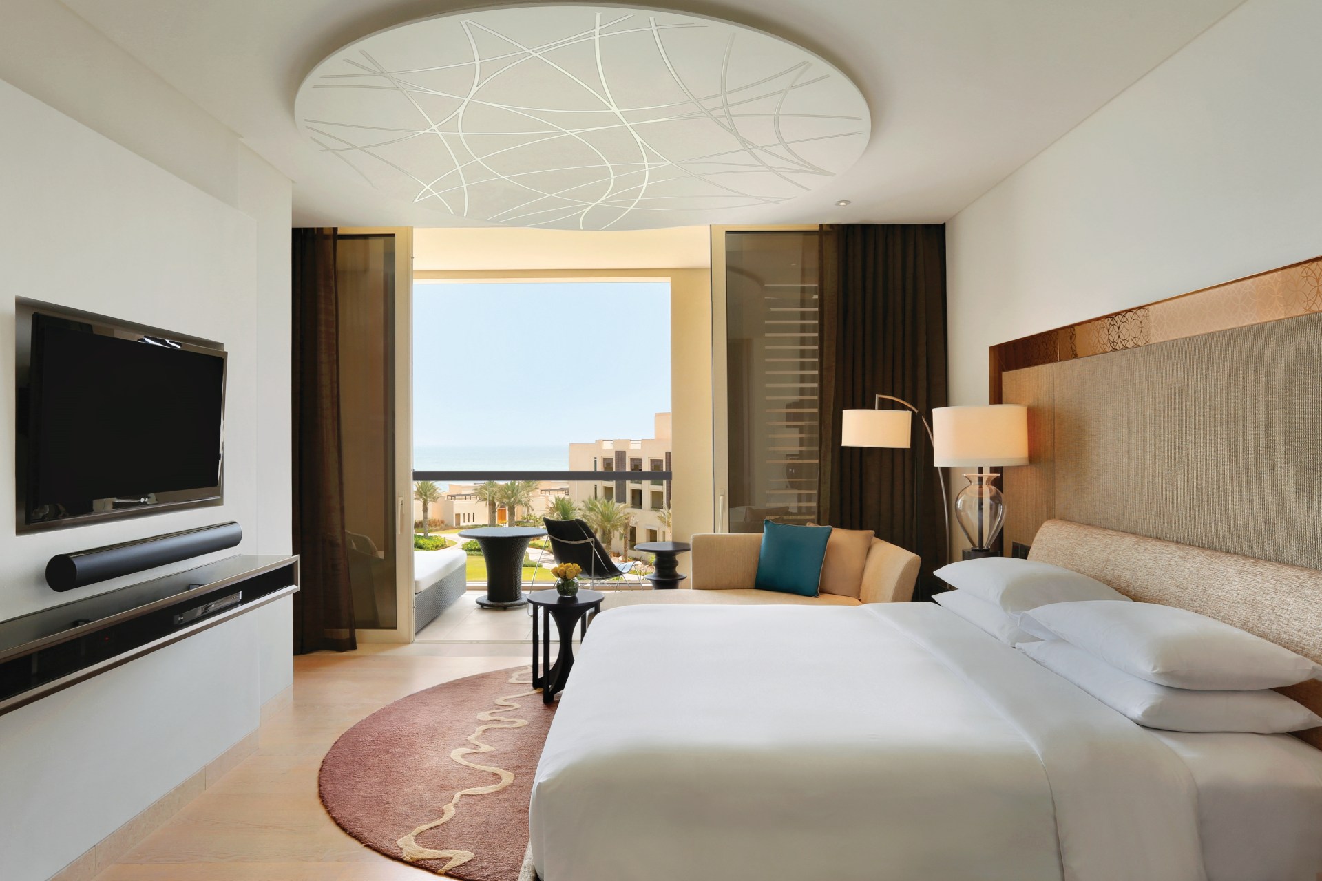 Suite Schlafzimmer im Park Hyatt Abu Dhabi