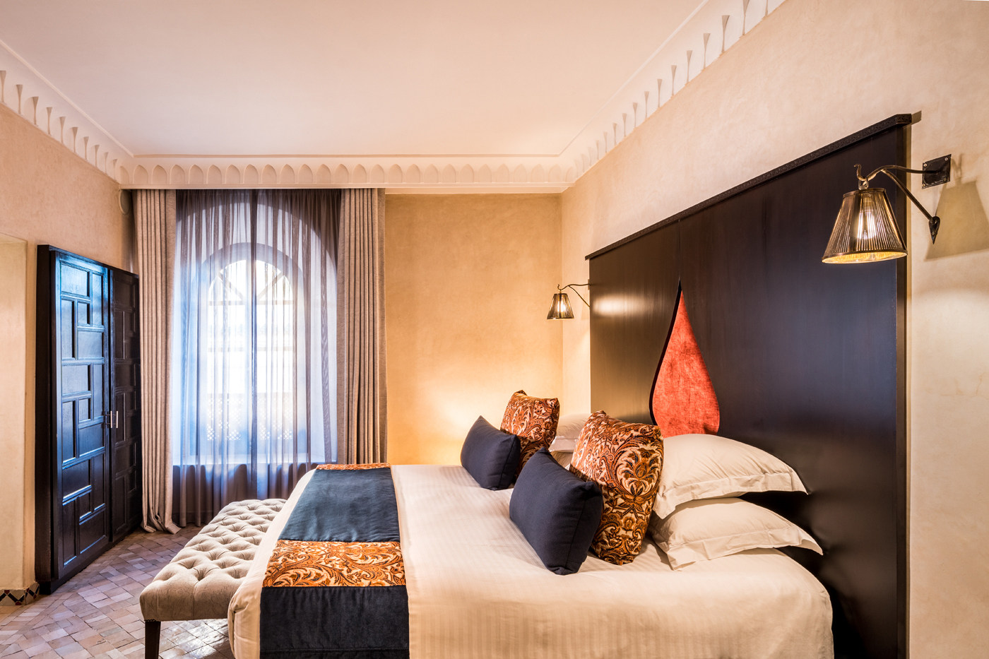 Schlafbereich des Deluxe Zimmer
