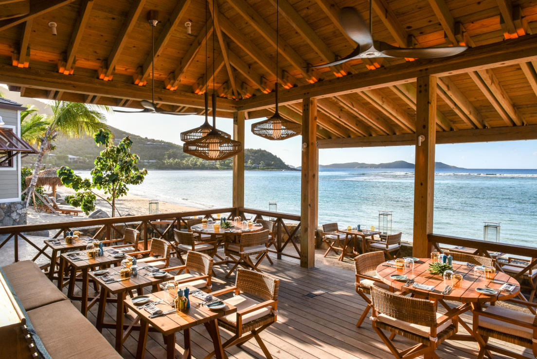 Reef House Restaurant des Rosewood Little Dix Bay